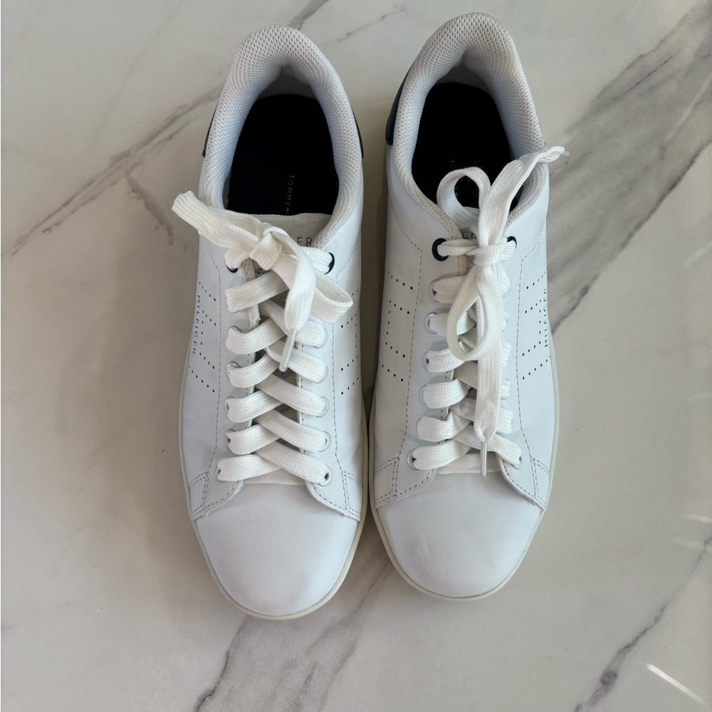 Tommy Hilfiger White Sneakers - Picture 3 of 10